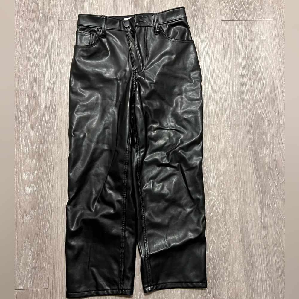 Abercrombie leather pants